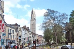 Amiens, Tour Perret, middelalder, katedralby, Unescos liste over Verdensarven, Nord-Frankrike