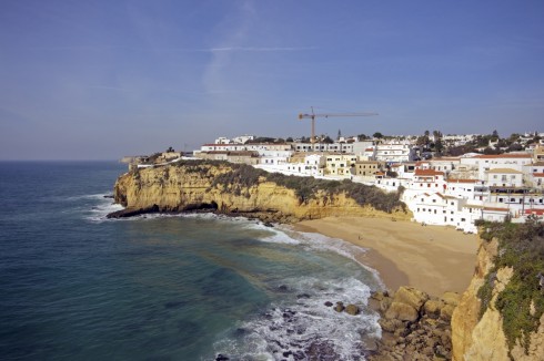 Carvoeiro, Algarvekysten, Sør-Portugal 