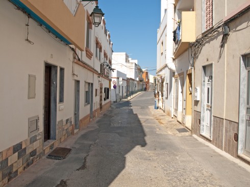 Fra gamlebyen i Alvor, Algarve-kysten, Sør-Portugal