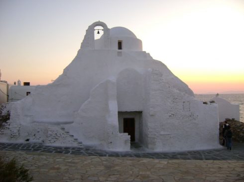 Mykonos, Panagia Paraportiani, Kykladene, de øvrige øyene, Hellas