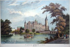 Schwerin, Altstadt, Schweriner Schloss, Mecklenburg-Vorpommern, Nord-Tyskland