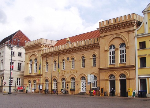 Schwerin, Rathaus, Am Markt, Alter Matkt, Nord-Tyskland