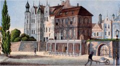 Schwerin, Altstadt, Schweriner Schloss, Mecklenburg-Vorpommern, Nord-Tyskland