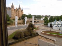 Schweriner Schloss, Alter Garten, Staatsmuseum, Nord-Tyskland