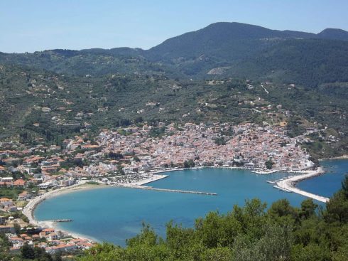 Skopelos, Skopelos by, Øyene, Sporadene, Hellas