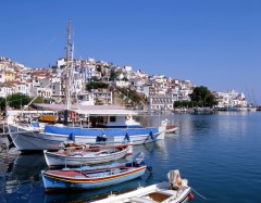 Skopelos, Skopelos by, Øyene, Sporadene, Hellas