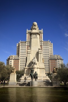 Spania, Don Quixote monumentet i Madrid