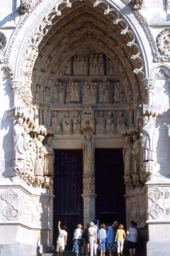  Amiens, St Firmins portal, Cathédrale Notre-Dame, middelalder, gotikken, katedralby, Unescos liste over Verdensarven, Nord-Frankrike