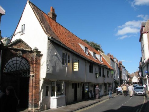 Our Lady's Row, York, Yorkshire, middelalder, katedral, The York Minster, vikinger, vikingtid, romere, romertid, Konstantin den Store, angelsaksere, England, Storbritannia