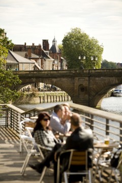 Ouse Bridge, York, Yorkshire, middelalder, katedral, The York Minster, vikinger, vikingtid, romere, romertid, Konstantin den Store, angelsaksere, England, Storbritannia