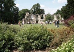 St Mary's Abbey, York, Yorkshire, middelalder, katedral, The York Minster, vikinger, vikingtid, romere, romertid, Konstantin den Store, angelsaksere, England, Storbritannia