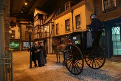 Kirkgate Victorian Street at York Castle Museum, York, Yorkshire, middelalder, katedral, The York Minster, vikinger, vikingtid, romere, romertid, Konstantin den Store, angelsaksere, England, Storbritannia