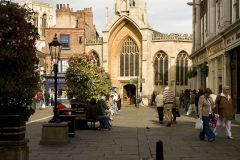 St Helen's Church, York, Yorkshire, middelalder, katedral, The York Minster, vikinger, vikingtid, romere, romertid, Konstantin den Store, angelsaksere, England, Storbritannia