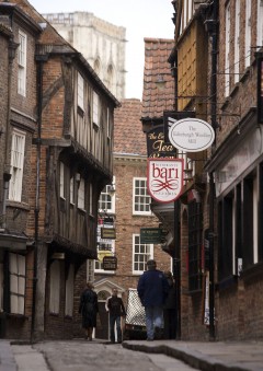 The Shambels, York, Yorkshire, middelalder, katedral, The York Minster, vikinger, vikingtid, romere, romertid, Konstantin den Store, angelsaksere, England, Storbritannia