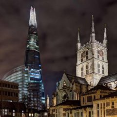 London, Southwark Cathedra, The Shard, London, British Museum, romerne, middelader, historisk, Unescos liste over Verdensarven, Tower, England Storbritannia