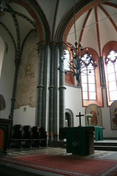 St. Peters Kirche, Bacharach, Rhinen, Rheintal, romertid, middelalder, Unescos liste over Verdensarven, Vest-Tyskland