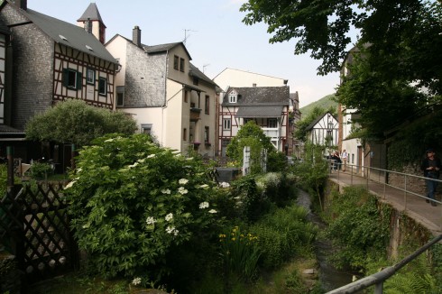  Bacharach, Rhinen, Rheintal, romertid, middelalder, Unescos liste over Verdensarven, Vest-Tyskland