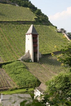  Bacharach, Rhinen, Rheintal, romertid, middelalder, Unescos liste over Verdensarven, Vest-Tyskland