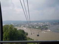 Koblenz, Deutsches Eck, Mosel, Rhinen, Rheintal, romertid, middelalder, Unescos liste over Verdensarven, Vest-Tyskland