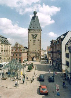 Speyer, Altpörtel, Altstadt, Unescos liste over Verdenarven, Altpörtel, Rhinen, Kaiserdom, jødenes Shphira, middelalder, Vest-Tyskland