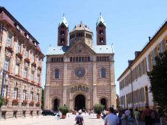 Speyer, Altstadt, Unescos liste over Verdenarven, romertid, Altpörtel, Rhinen, Kaiserdom, jødenes Shphira, middelalder, Vest-Tyskland