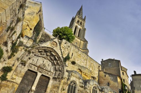 St Émilion, Saint Emilion, vin, Unescos liste over Verdensarven, romertid, middelalder, Monolittkirken, Bordeaux, Pomerol, Fronsac, Bordeaux, Vest-Frankrike