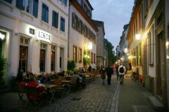 Heidelberg, Altstadt, Marktplatz, Alte Brücke, Neckar, Schloss Heidelberg, Unescos liste over Verdensarven, Baden-Württemberg, Sør-Tyskland