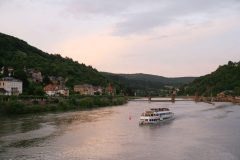 Heidelberg, Altstadt, Marktplatz, Alte Brücke, Neckar, Schloss Heidelberg, Unescos liste over Verdensarven, Baden-Württemberg, Sør-Tyskland