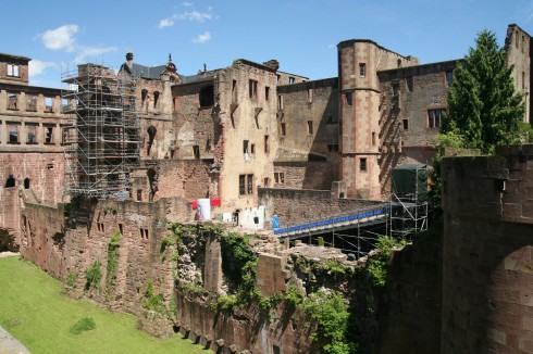  Heidelberg, Schloss, Altstadt, Marktplatz, Alte Brücke, Neckar, Schloss Heidelberg, Unescos liste over Verdensarven, Baden-Württemberg, Sør-Tyskland