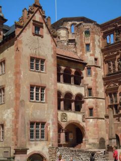 Heidelberg, Schloss, Altstadt, Marktplatz, Alte Brücke, Neckar, Schloss Heidelberg, Unescos liste over Verdensarven, Baden-Württemberg, Sør-Tyskland