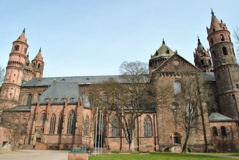  Worms, Rhinen, Mainz, Kaiserdom, Dom St. Peter, jødene, Heiliger Sand, synagoge, Mikwah, romansk arkitektur, Kaiser, Kurfyrster, romertid, middelalder, renessanse, barokk, Speyer, Mainz, Vest-Tyskland 