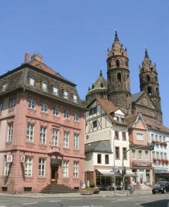 Worms, Rhinen, Mainz, Kaiserdom, Dom St. Peter, jødene, Heiliger Sand, synagoge, Mikwah, romansk arkitektur, Kaiser, Kurfyrster, romertid, middelalder, renessanse, barokk, Speyer, Mainz, Vest-Tyskland 