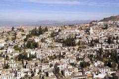  Granada, Alhambra, Generalife, Barrio del Albaicín, Bib-Rambla, Plaza Nueva, Capilla Real, Santa Ana, San Nicholas, San Miguel de Bajo, Unescos liste over Verdensarven, Andalucia, Spania