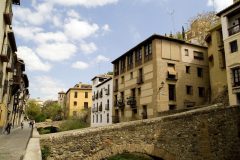  Granada, Alhambra, Generalife, Barrio del Albaicín, Bib-Rambla, Plaza Nueva, Capilla Real, Santa Ana, San Nicholas, San Miguel de Bajo, Unescos liste over Verdensarven, Andalucia, Spania