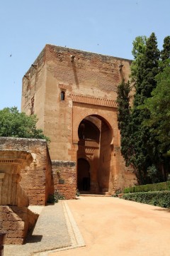 Granada, Alhambra, Generalife, Barrio del Albaicín, Bib-Rambla, Plaza Nueva, Capilla Real, Santa Ana, San Nicholas, San Miguel de Bajo, Unescos liste over Verdensarven, Andalucia, Spania