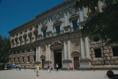 Granada, Alhambra, Generalife, Barrio del Albaicín, Bib-Rambla, Plaza Nueva, Capilla Real, Santa Ana, San Nicholas, San Miguel de Bajo, Unescos liste over Verdensarven, Andalucia, Spania