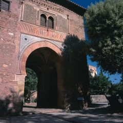 Granada, Alhambra, Generalife, Barrio del Albaicín, Bib-Rambla, Plaza Nueva, Capilla Real, Santa Ana, San Nicholas, San Miguel de Bajo, Unescos liste over Verdensarven, Andalucia, Spania