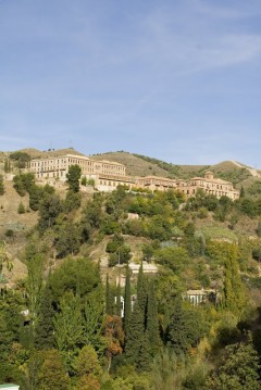 Granada, Abadía del Sacromonte, Alhambra, Generalife, Barrio del Albaicín, Bib-Rambla, Plaza Nueva, Capilla Real, Santa Ana, San Nicholas, San Miguel de Bajo, Unescos liste over Verdensarven, Andalucia, Spania