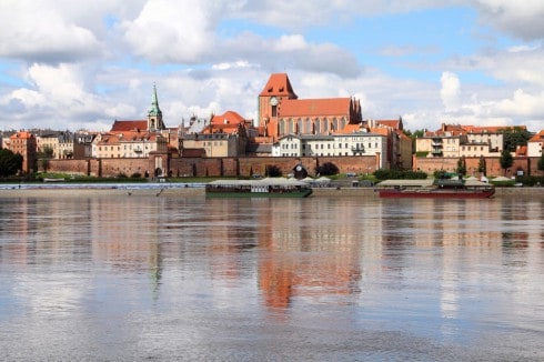 Torun, gamlebyen, St Johannes-katedralen, markedsplassen, rådhuset, Unescos liste over Verdensarven, Visla, Den tyske orden, Teutonerborgen, historisk, middelalder, Nord-Polen, Polen