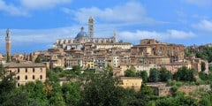 Siena, Unescos liste over Verdensarven, historisk, etruskere, middelalder, gamleby, romensk, gotisk, katedral, Toscana, Midt-Italia, Italia