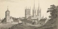  Lincoln, High Bridge, Lincoln Cathedral, Minster, England, Brayford Pool, romertid, middelalder, Castle Hill, Magna Carta, Steep Hill, Bailgate, early british gothic 