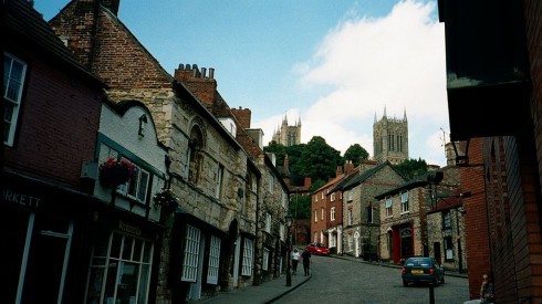 Lincoln, High Bridge, Lincoln Cathedral, Minster, England, Brayford Pool, romertid, middelalder, Castle Hill, Magna Carta, Steep Hill, Bailgate, early british gothic 