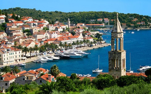  Hvar, Stari Grad, Unescos liste over Verdensarven, romertid, grekere, Pharos, Venezia, venetiansk, kirker, middelalder, arkitektur, gotikk, renessanse, oldtidskirker, Makarska-kysten, Kroatia 