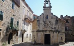  Hvar, Stari Grad, Unescos liste over Verdensarven, romertid, grekere, Pharos, Venezia, venetiansk, kirker, middelalder, arkitektur, gotikk, renessanse, oldtidskirker, Makarska-kysten, Kroatia 