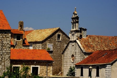 Hvar, Stari Grad, Unescos liste over Verdensarven, romertid, grekere, Pharos, Venezia, venetiansk, kirker, middelalder, arkitektur, gotikk, renessanse, oldtidskirker, Makarska-kysten, Kroatia