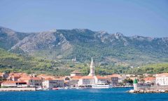 Hvar, Stari Grad, Unescos liste over Verdensarven, romertid, grekere, Pharos, Venezia, venetiansk, kirker, middelalder, arkitektur, gotikk, renessanse, oldtidskirker, Makarska-kysten, Kroatia 