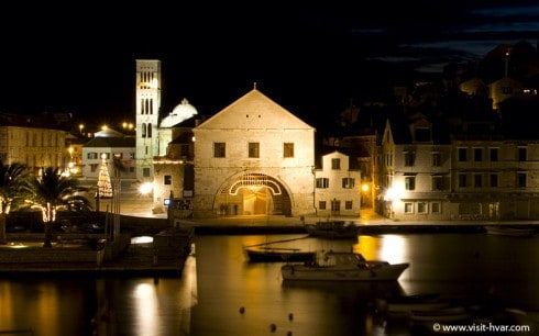  Hvar, Stari Grad, Unescos liste over Verdensarven, romertid, grekere, Pharos, Venezia, venetiansk, kirker, middelalder, arkitektur, gotikk, renessanse, oldtidskirker, Makarska-kysten, Kroatia 