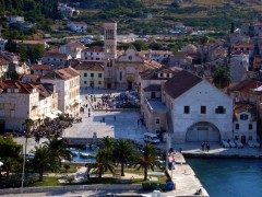  Hvar, Stari Grad, Unescos liste over Verdensarven, romertid, grekere, Pharos, Venezia, venetiansk, kirker, middelalder, arkitektur, gotikk, renessanse, oldtidskirker, Makarska-kysten, Kroatia 