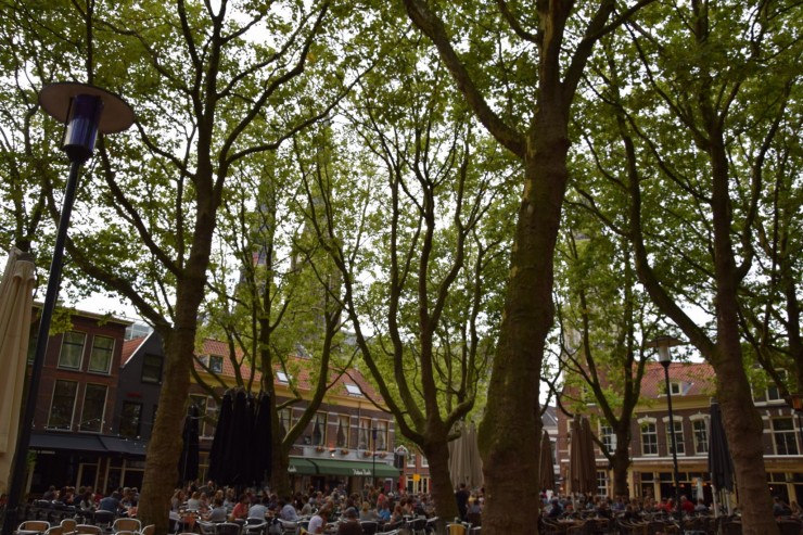 Beestenmarkt er et pupulært samlingssted på kveldene. Punktum. Foto: © ReisDit.no