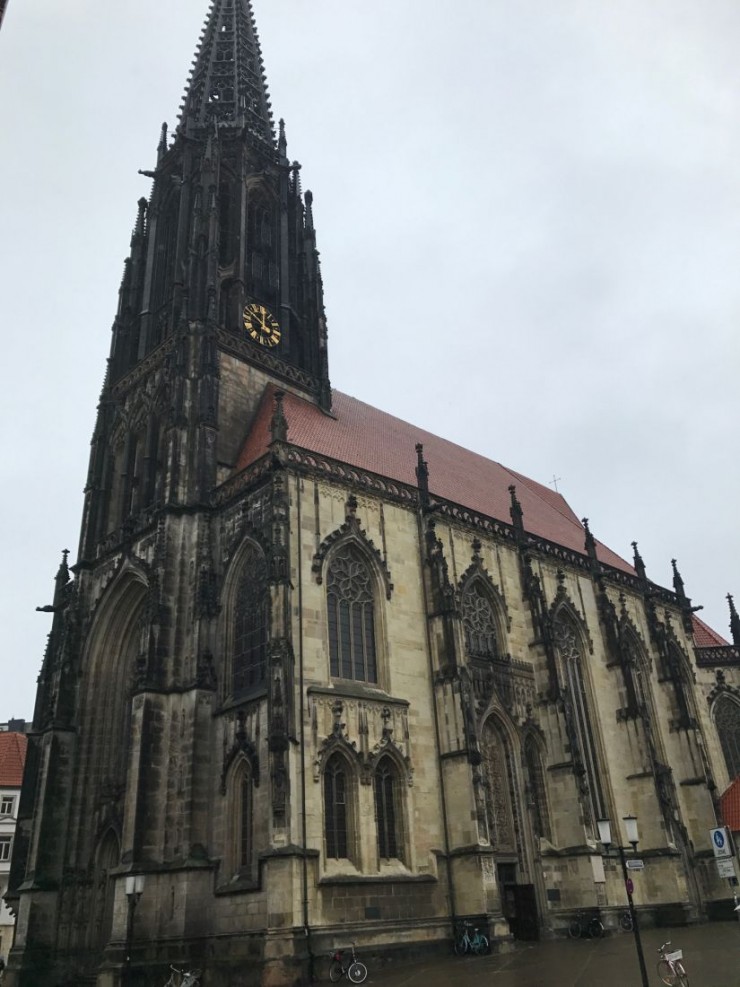 St. Lambertikirche hvor tårnvoktersken holder til. Foto: © ReisDit.no